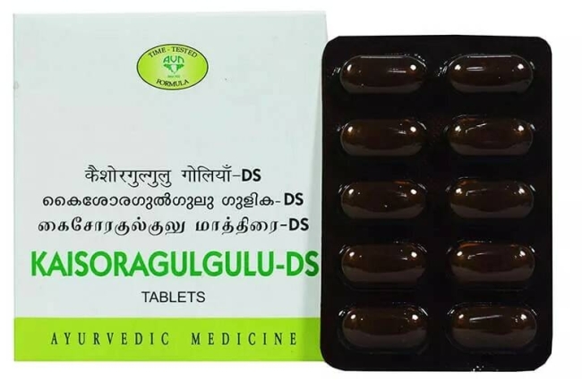 Кайшор Гуггул ДС (Kaishoragulgulu-DS), AVN, 120 таб Кайшор Гуггул ДС (Kaishoragulgulu-DS), AVN, 120 таб