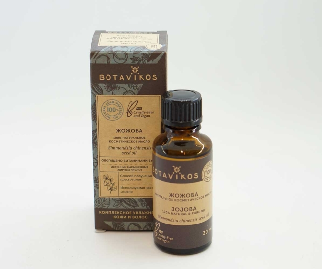 Масло Жожоба (Simmondsia chinensis seed oil) Botavikos, 30 мл Масло Жожоба (Simmondsia chinensis seed oil) Botavikos, 30 мл