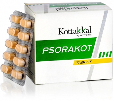 Псоракот (Psorakot tab), Kottakkal, 100 таб  / 10 таб
