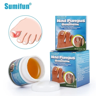 Нейл фунгус ойтмент (Nail Fungus Ointment Sumifun) мазь для лечения ногтей от грибков, 20 г