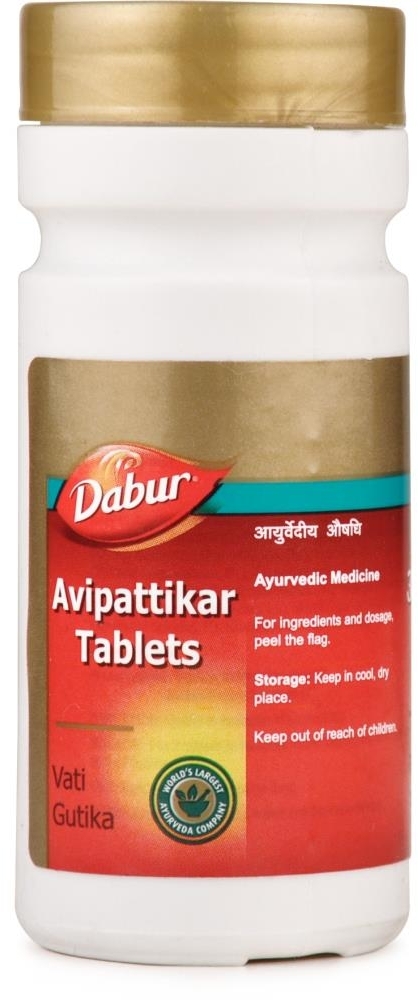 Авипаттикар таблетки (Avipattikar tablets) Dabur, 60 таб. Авипаттикар таблетки (Avipattikar tablets) Dabur, 60 таб.