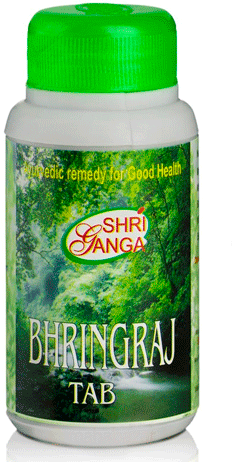 Брингарадж (Bhringraj), Shri Ganga, 200 таб. 