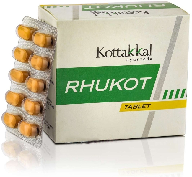 Рукот (Rhukot tab), Kottakkal, 10 таб. / 100 таб.