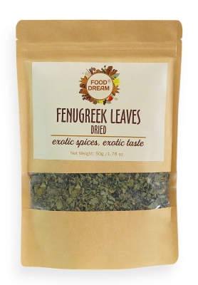 Пажитник листья (Fenugreek leaves) Food Dream, 50 г