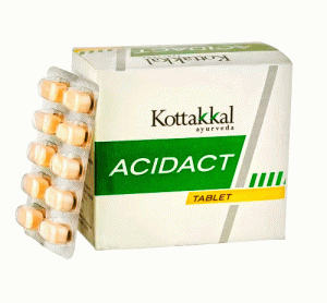 Ацидакт таблетки (Acidact tab) Kottakkal, 10 таб. / 100 таб.