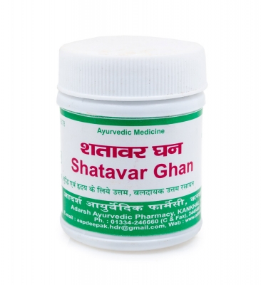 Шатавар Гхан (Shatavar Ghan) Adarsh, таблетки, 40г