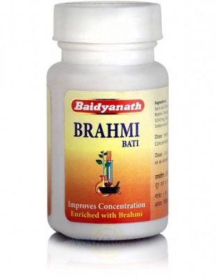 Брахми Бати (Brahmi Bati) Baidyanath, 80 таблеток