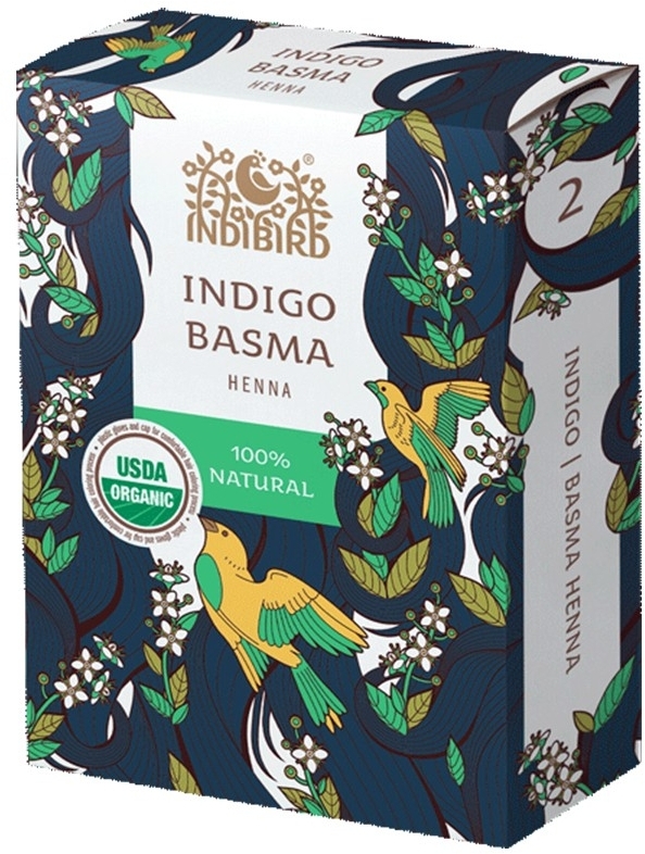 Хна Индиго, Басма (Indigo Basma), Indibird, 50г/100г/1кг Хна Индиго, Басма (Indigo Basma), Indibird, 50г/100г/1кг