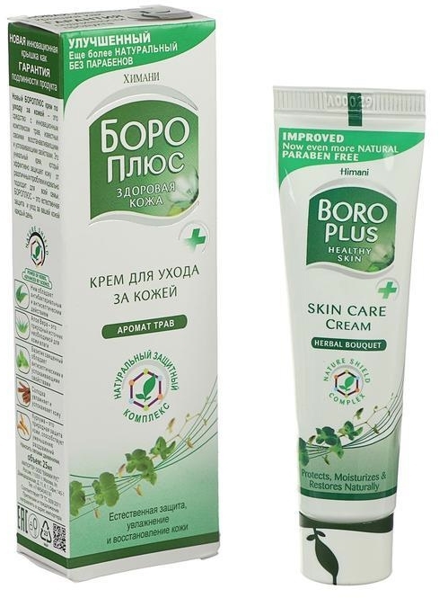 Боро Плюс крем Аромат трав для ухода за кожей (зеленый) Himani, 50мл Боро Плюс крем Аромат трав для ухода за кожей (зеленый) Himani, 50мл