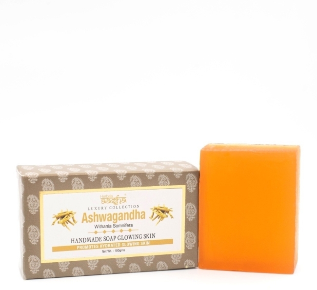 Мыло ручной работы Ашваганда, Aasha Herbals, 100г