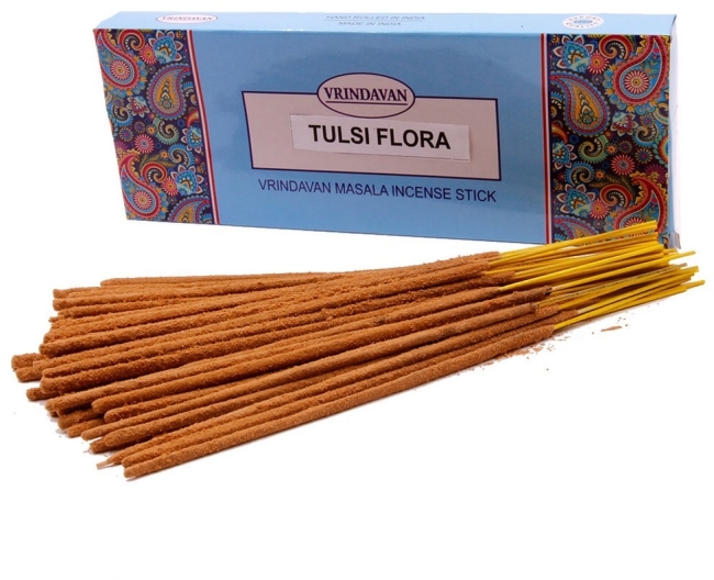 Благовония Тулси Флора МАСАЛА (NS TULSI FLORA Masala), ВРИНДАВАН, 100г