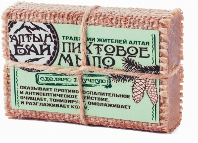 Мыло органическое Пихтовое, Алтын Бай, 80 г