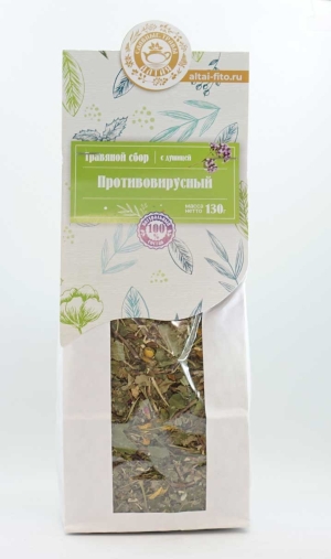 Противовирусный, травяной сбор, Славные Tравы Алтая, 130 г 