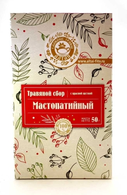 -50% Мастопатийный, травяной сбор, Славные Tравы Алтая, 50 г  (срок 25/07/2025)