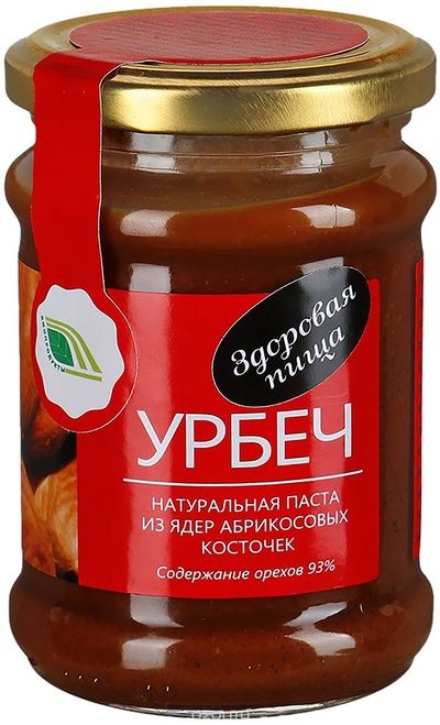Урбеч паста из ядер абрикосовых косточек, Биопродукты, 280г Урбеч паста из ядер абрикосовых косточек, Биопродукты, 280г