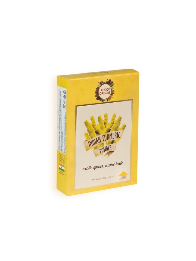 Куркума молотая (Turmeric Powder) Food Dream, 100 г