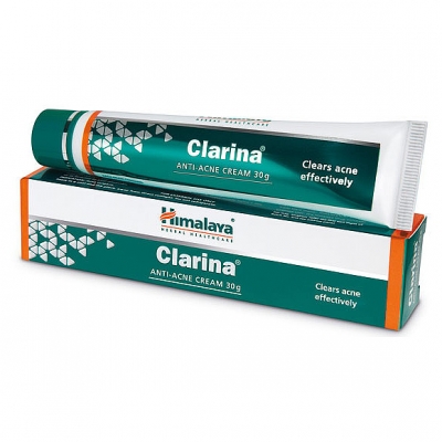 Кларина крем для проблемной кожи (Clarina anti-acne cream) Himalaya, 30г