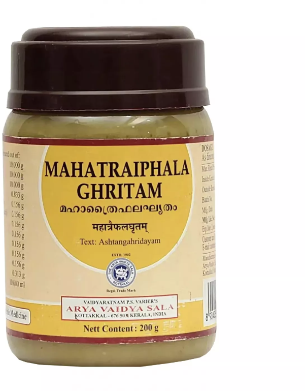 Махатрифала Гритам (Mahatraiphala Ghritam), Kottakkal, 200 г.