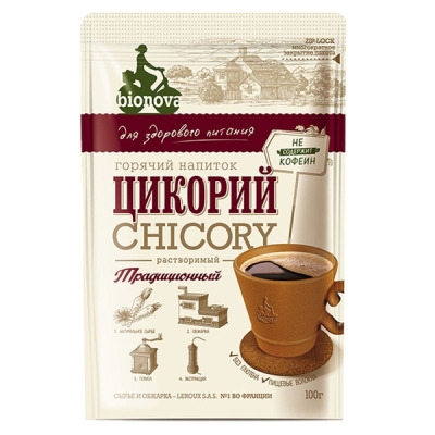 Цикорий растворимый, Bionova, 100 г 
