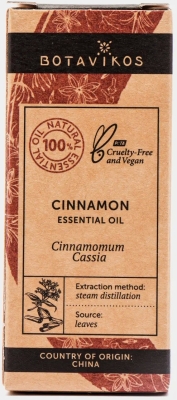 Эфирное масло Корица (Cinnamomum Cassia) Botavikos, 10 мл 