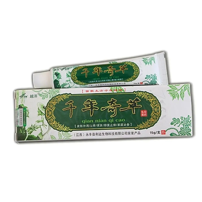 Кьян Ньян Ки Као (Qian Nian Qi Cao) крем от кожных заболеваний, 20 г 