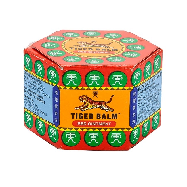 Бальзам тигровый красный (Tiger Balm Red) Haw Par, 21 мл