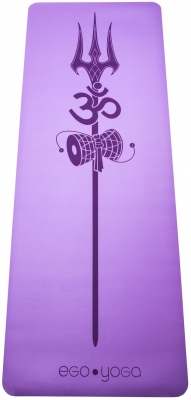 Коврик для йоги "Shiva Trident" EGOyoga из каучука 