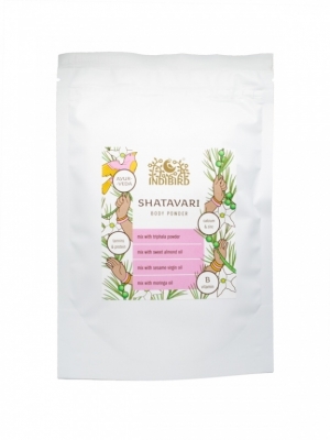 Шатавари, порошок для тела (Shatavari Body Powder), Indibird, 100г/1кг