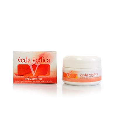 Крем для ног для сухой и потрескавшейся кожи Veda Vedica, 50г