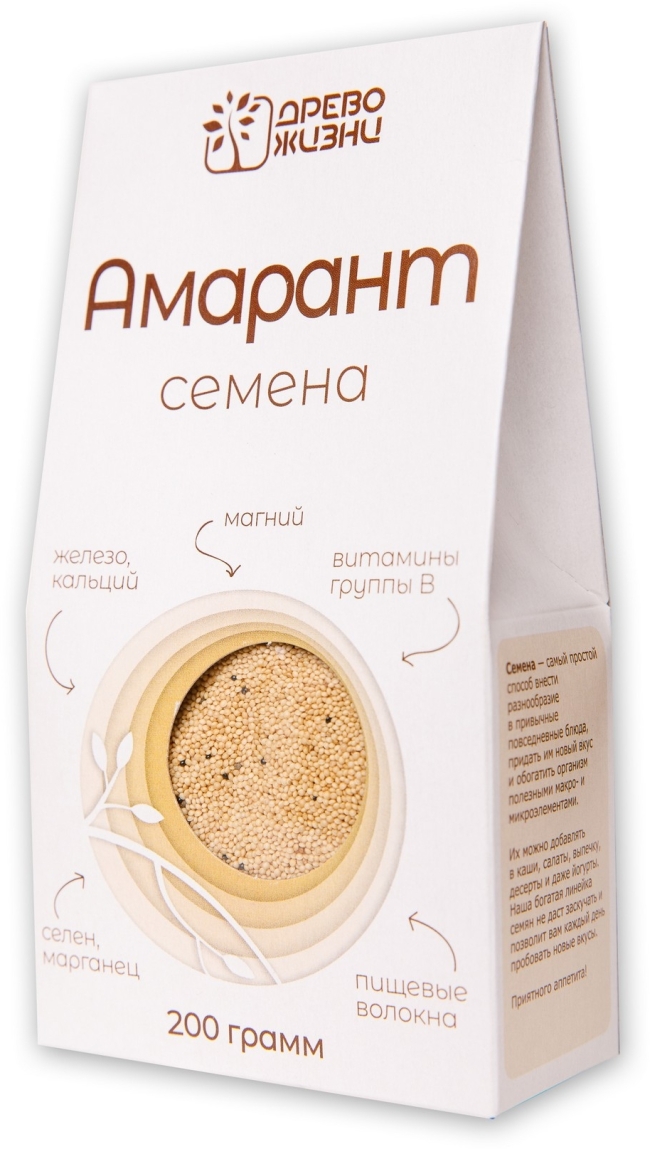 Семена амаранта , Древо Жизни, 200г