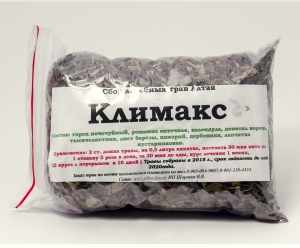 Климакс, сбор лечебных трав, Славные Tравы Алтая, 160 г ± 10 г