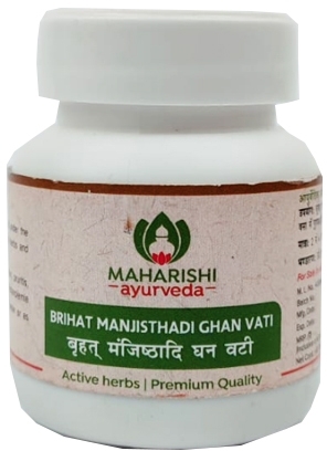 Брихат Манжиштади Гхан Вати (Brihat Manjisthadi Ghan Vati), Maharishi Ayurveda, 60 таб 