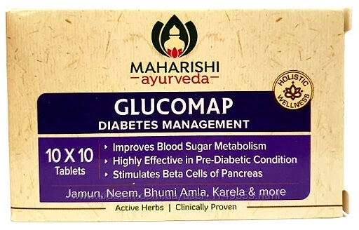 Глюкомап (Glucomap) Maharishi Ayurveda, 60/100 таб.