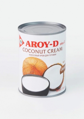 Сливки Кокосовые 85% (жирность 20-22%), Aroy-D, 560мл