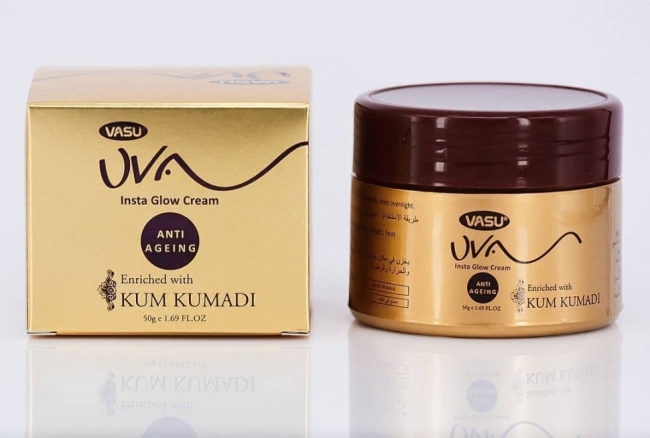 Крем с маслом Кумкумади Ува (Uva Insta Glow cream), Vasu, 50 г