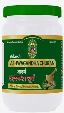 Ашваганда Чурна (Ashwagandha Churan) Adarsh, порошок, 100г Ашваганда Чурна (Ashwagandha Churan) Adarsh, порошок, 100г
