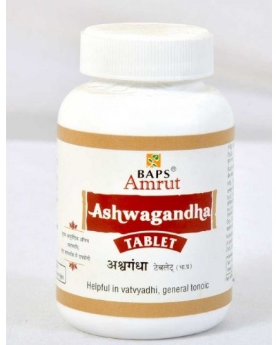 Ашваганда (Ashwagandha tablet ), Baps Amrut, 100г/ 160таб