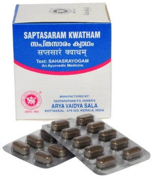 Саптасарам кватхам (Saptasaram Kwatham), Kottakkal, 100 таб Саптасарам кватхам (Saptasaram Kwatham), Kottakkal, 100 таб