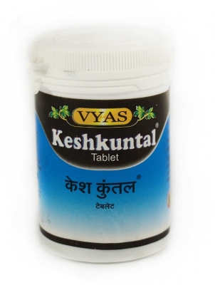 Кешкунтал, для роста волос (Keshkuntal) Vyas, 100 таб.