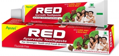 Зубная паста Ред (Ayurvedic Toothpaste RED) Ayusri, 100 г
