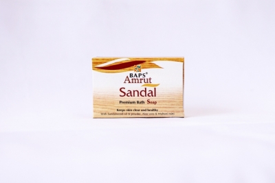 Мыло банное Сандал Премиум (Sandal Premium Bath Soap) Baps Amrut, 75 г