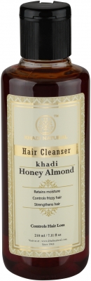 Шампунь восстанавливающий для сухих волос Мед и Миндаль (Honey and Almond) Khadi Natural, 210 мл