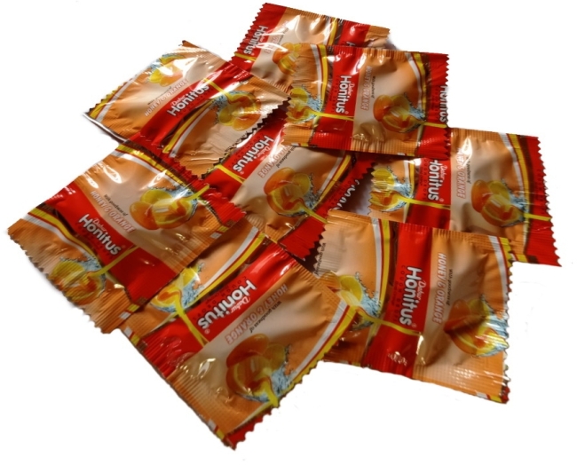 Хонитус, леденцы от кашля, (Honitus cough drops), Dabur, 1шт / 315шт