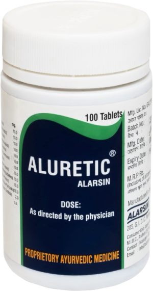 Алуретик (Aluretic), Alarsin, 100 таб. Алуретик (Aluretic), Alarsin, 100 таб.