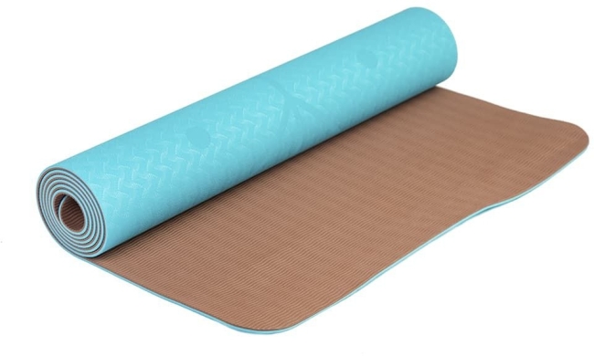 -20% Коврик для йоги ТПЕ с разметкой, Devi Yoga