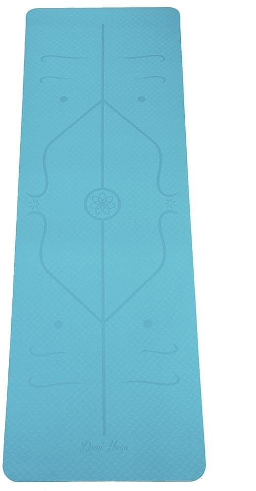 -20% Коврик для йоги ТПЕ с разметкой, Devi Yoga