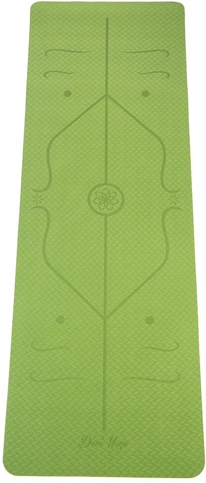 -20% Коврик для йоги ТПЕ с разметкой, Devi Yoga
