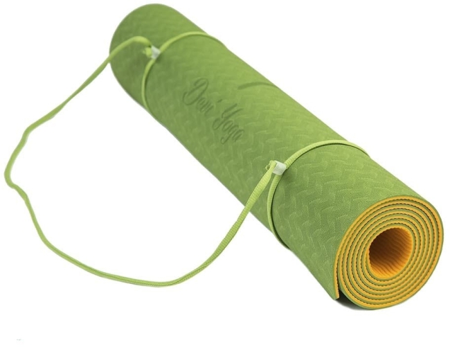 -20% Коврик для йоги ТПЕ с разметкой, Devi Yoga