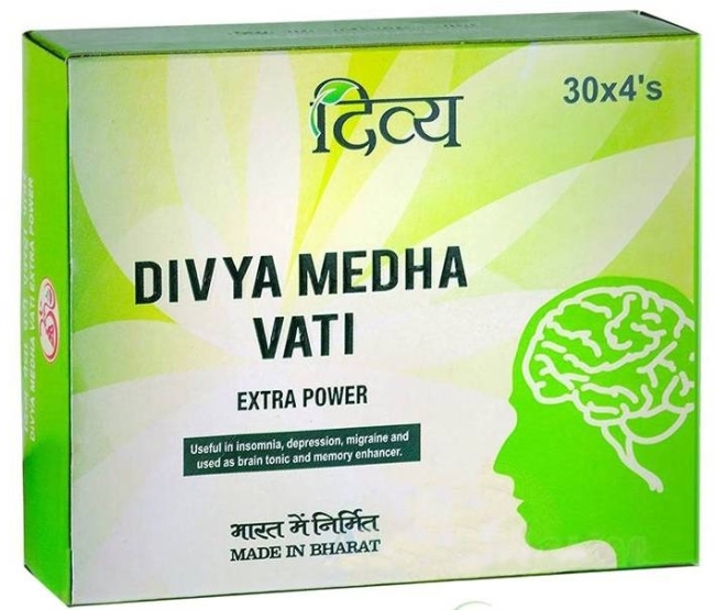 Медха вати (Medha Vati Extrapower), Divya/Patanjali, 120 таб.