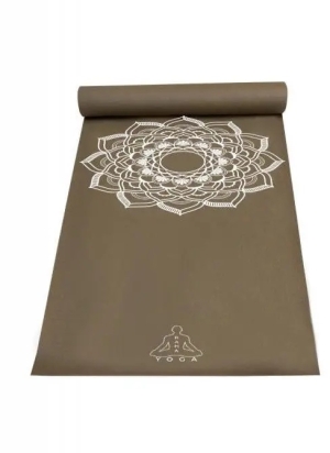 -40% Коврик для йоги Мандала (Mandala Grey Germany), RamaYoga